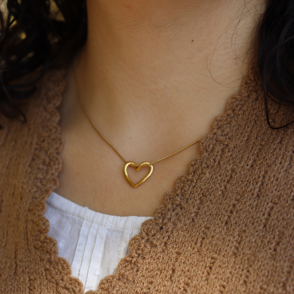 Colar Coração Sereno